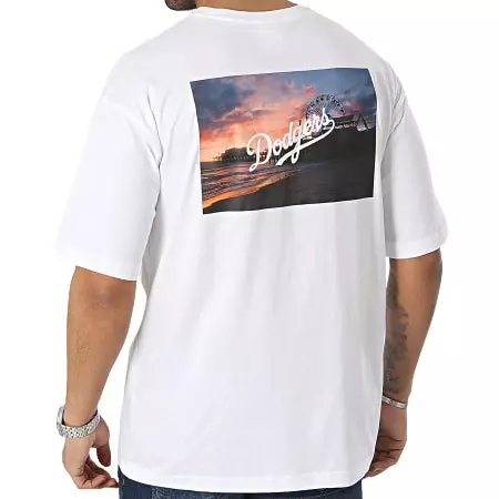 Champion MLB Rochester Cotton L.A Dodgers Tee "White"