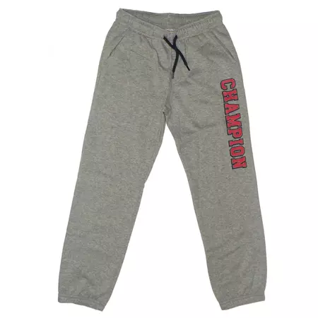 Champion Pantalón Niño Athletic Logo Cuff (gris/rojo/marino)