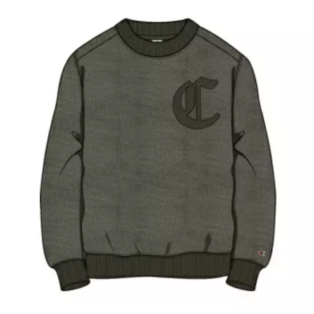 Champion Rochester Garment-Dyed Heavy Fleece Sweatshirt "Olive Green"