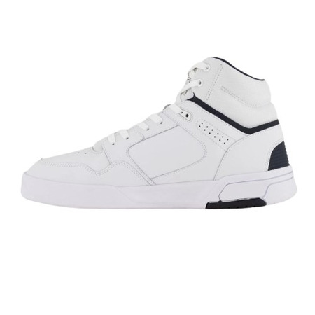 Champion Rochester Z80 Leather Mid Trainers "White"