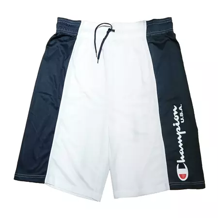Champion Short Basket (blanco/marino)