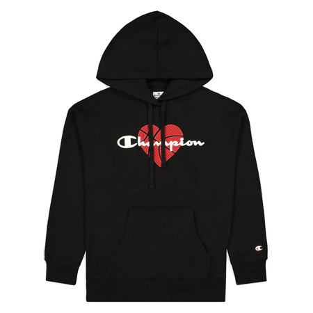 Champion Wm´s Legacy Scrip Logo Embroidery Love Hoodie "Black"