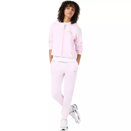 Champion Women's Script Logo Rib Cuff Jogger Pants "Pink"