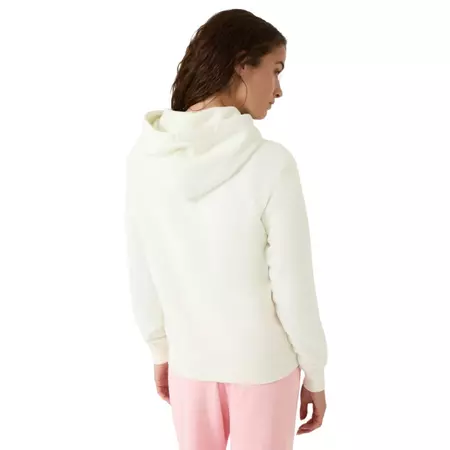 Champion Women's Washed Fleece Hoodie Icons "White"