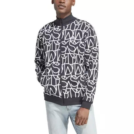 Chaqueta Adidas Script Tacktop "Cebra"