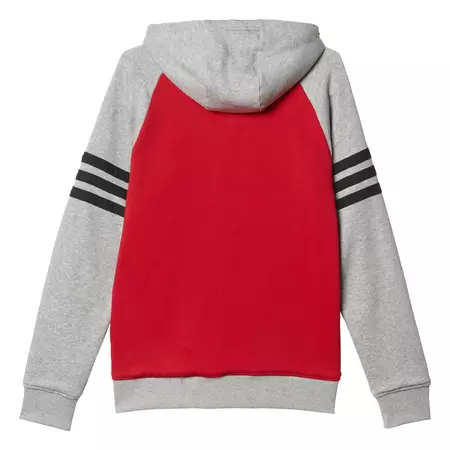 Adidas Chaqueta Bulls Washed Baseball (Rojo/Gris)
