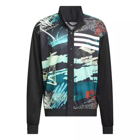 Adidas Chaqueta Moment Basket 3-Stripes