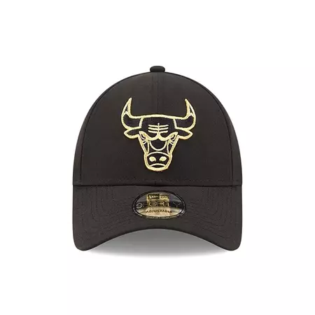 New Era NBA Chicago Bulls Gold Logo 9Forty Snapback Cap