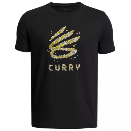 Curry Trend Boys' T-Shirt "Black"