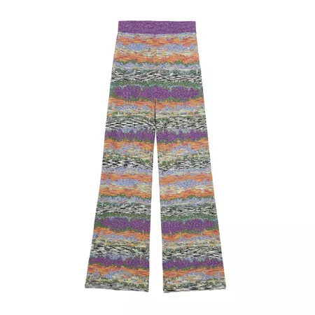 Desigual Flared Space Dye Trousers
