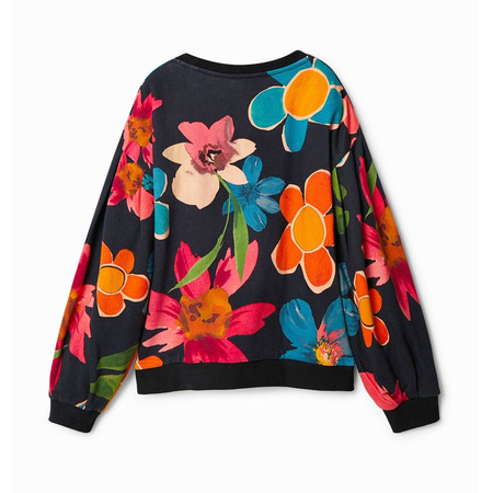 Desigual Floral Oversize Sweatshirt