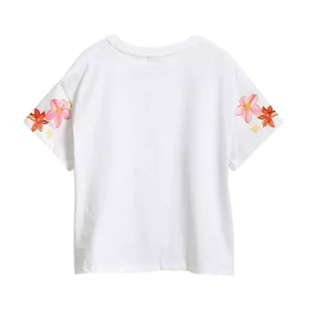 Desigual Flower knot t-shirt "White"