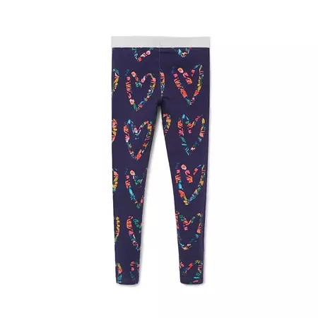 Desigual Girls Heart Leggings