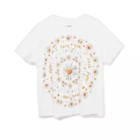 Desigual Girls Mandala T-Shirt