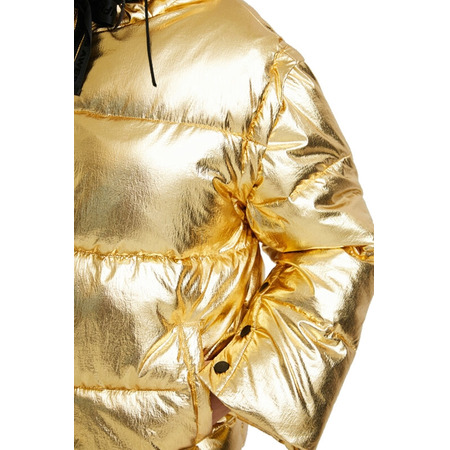 Desigual Golden Padded Jacket with Detachable Sleeves