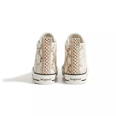Desigual High-Top Sneakers "Lace and Jute"