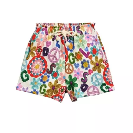 Desigual Hippie  pants "Tutti Fruti"