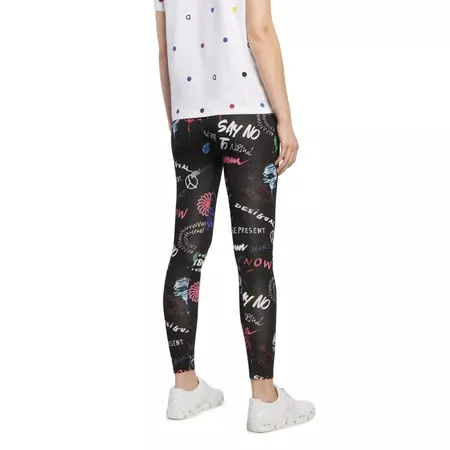Desigual Legging Lettering