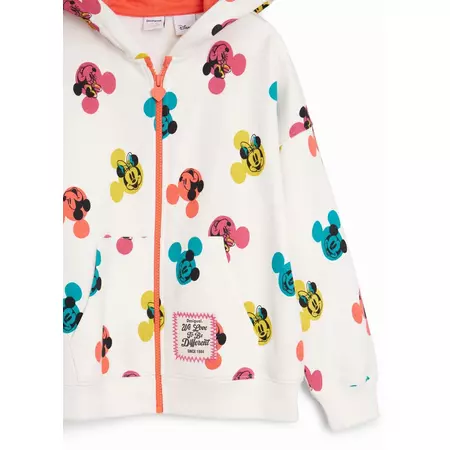 Desigual Mickey Mouse Hoodie "White"