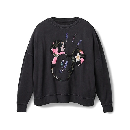 Desigual Mickey Mouse Sequin Sweatshirt