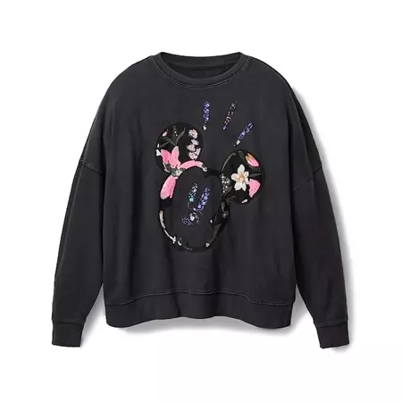 Desigual Mickey Mouse Sequin Sweatshirt