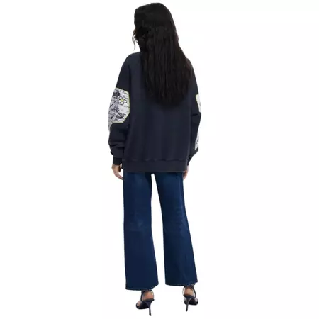 Desigual Minnie Mouse Sweatshirt "Black"