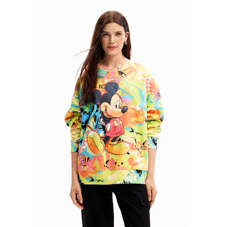 Desigual Oversize Mickey Mouse Sweatshirt "Tutti Fruti"