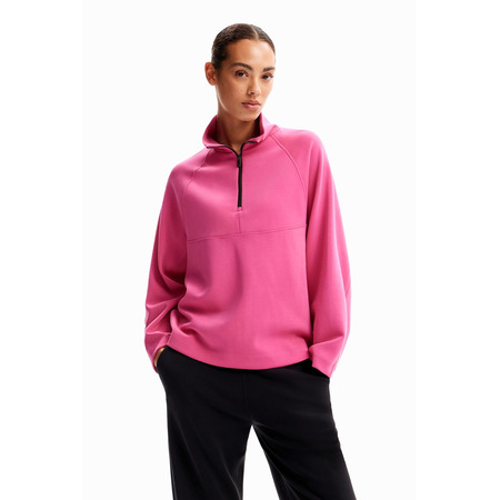 Desigual Oversize Sport Sweatshirt "Blackberry Rose"