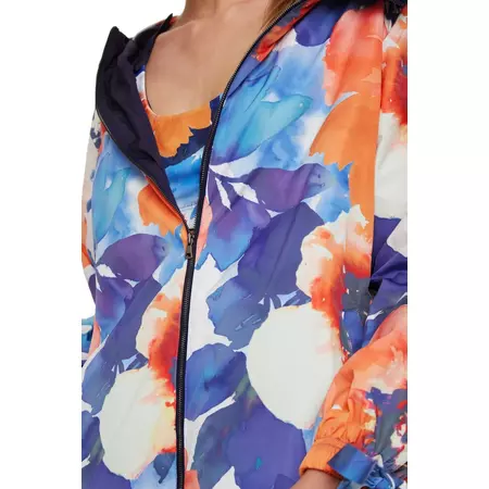 Desigual Parka Lazos Camo Flower