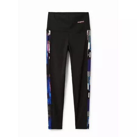 Desigual Plain Glitch Sport Leggings "Black"