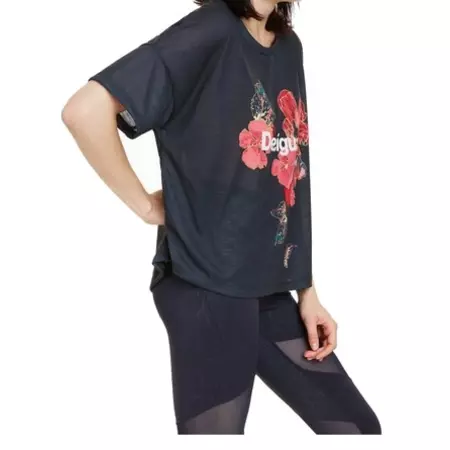 Desigual T-shirt Scarlet Bloom (Blue)