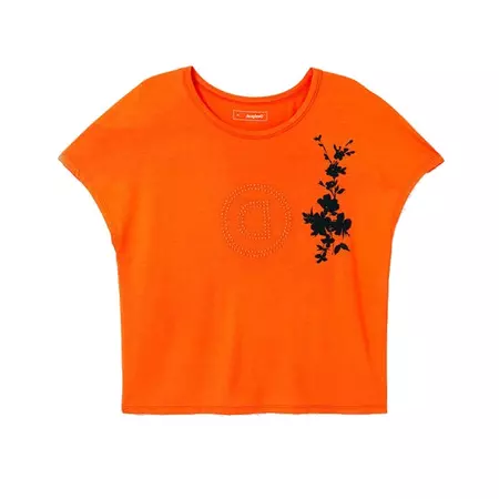 Desigual Tee Back Pleats Gardens