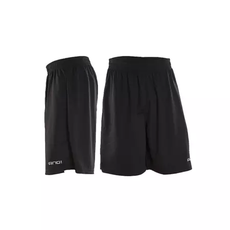 Short And1 No Sweat Basic Team (negro)