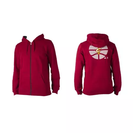 Fanwear FZ Hoody Cleveland Cavaliers (Burdeos)