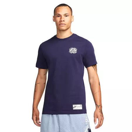 Giannis Nike Premium Basketball T-Shirt "Navy"