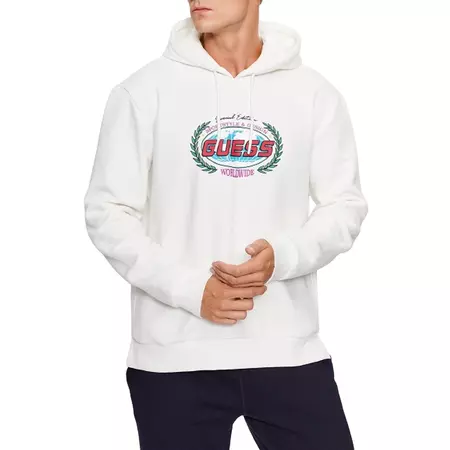 Guess Benji Hoodie Sweatshirt "White"