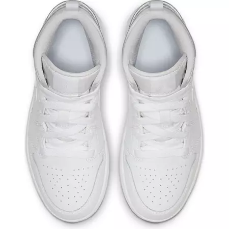 Jordan 1 Mid (PS) Kids "Maxi White"