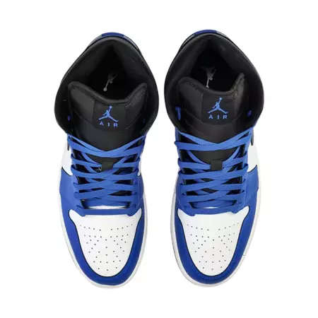 Jordan Air Jordan 1 Mid "White-Royal-Black"
