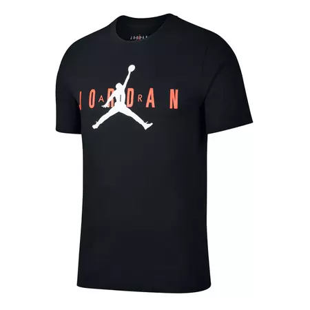 Jordan Air Wordmark T-shirt "BlackInfrared"
