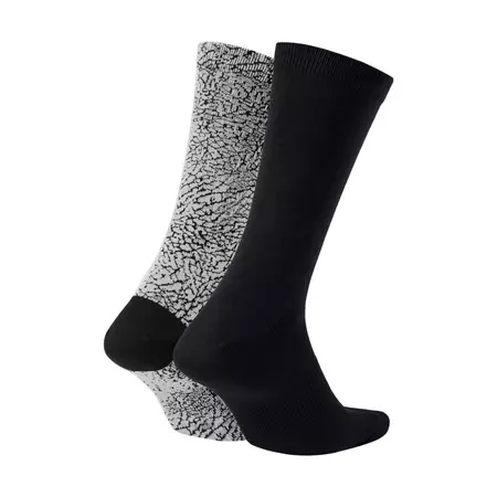 Jordan Elephant Crew Socks (2 Pair) (012)