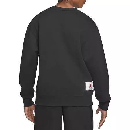 Jordan Flight Fleece Graphic Crew "Black"