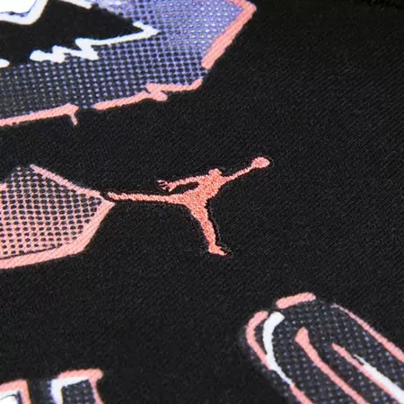 Jordan Girls JDG 23 Throwback SS Hoodie "Black"