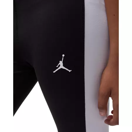 Jordan Girls JDG Sport Dri-Fit Legging "Black-Double White"