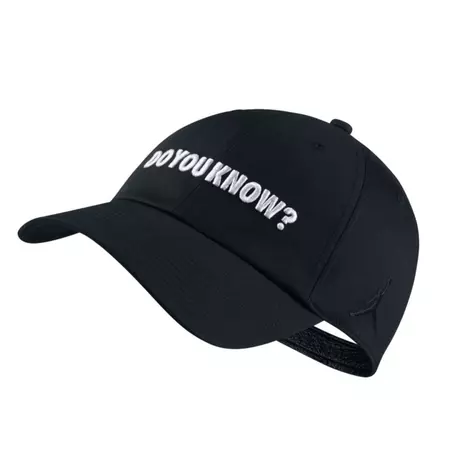 Jordan Heritage86 Hat "DO YOU KNOW?" (010)