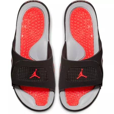 Jordan Hydro IV Retro Slide "Fire Red"