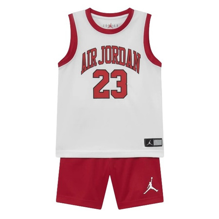 Jordan Infants HBR DNA Muscle Tank and Short "Gym Red-White"