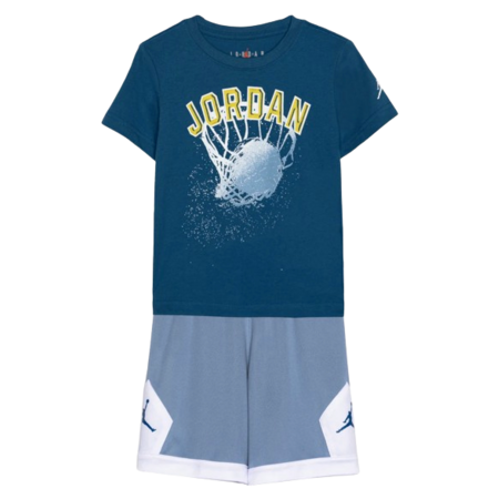 Jordan Infants JDB Hoop Styles Mesh Set "Blue Grey"