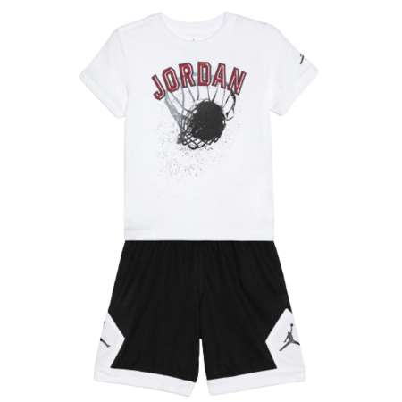 Jordan Infants JDB Hoop Styles Mesh Set "Off Noir"