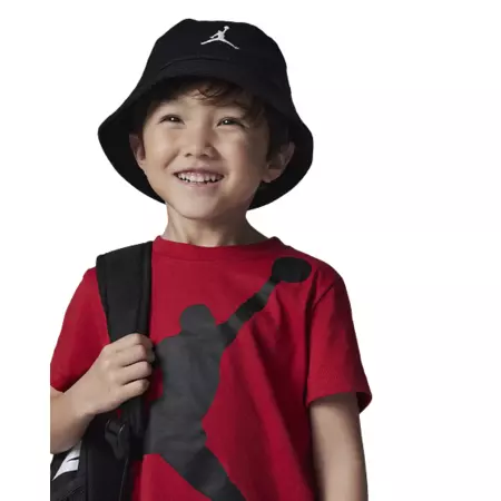 Conjunto Jordan Infants Jumpman Jumbo Tee + Short "Black-Gym Red"