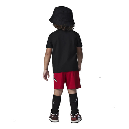 Jordan Infants Jumpman Static Tee + Short Mesh Set "Gym Red-Black"